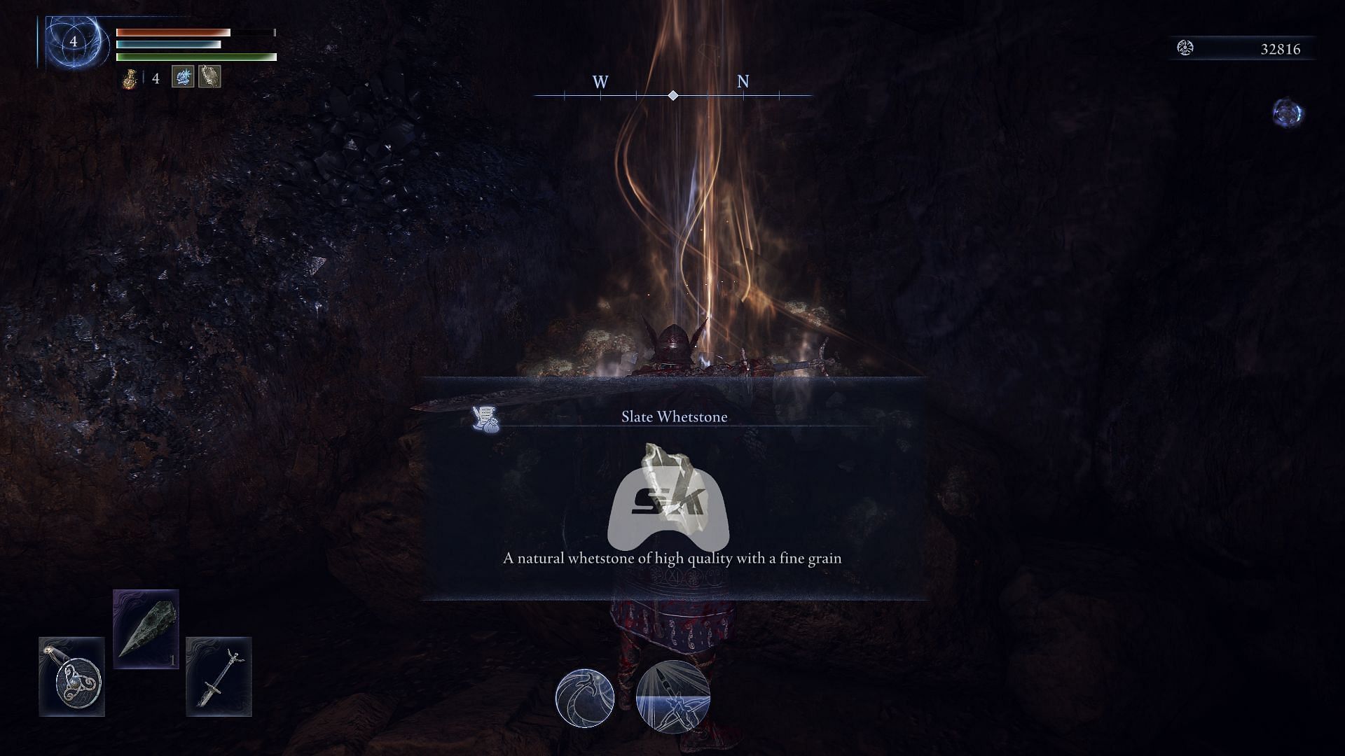 Slate Whetstone (Image via Sportskeeda Gaming || FromSoftware/Bandai Namco Entertainment)
